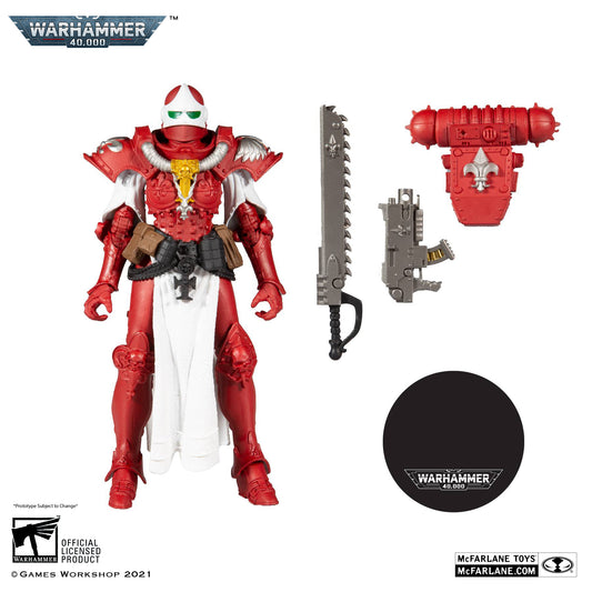 McFarlane Toys: Adepta Sororitas - Battle Sister (Order of the Bloody Rose) 7" Figure