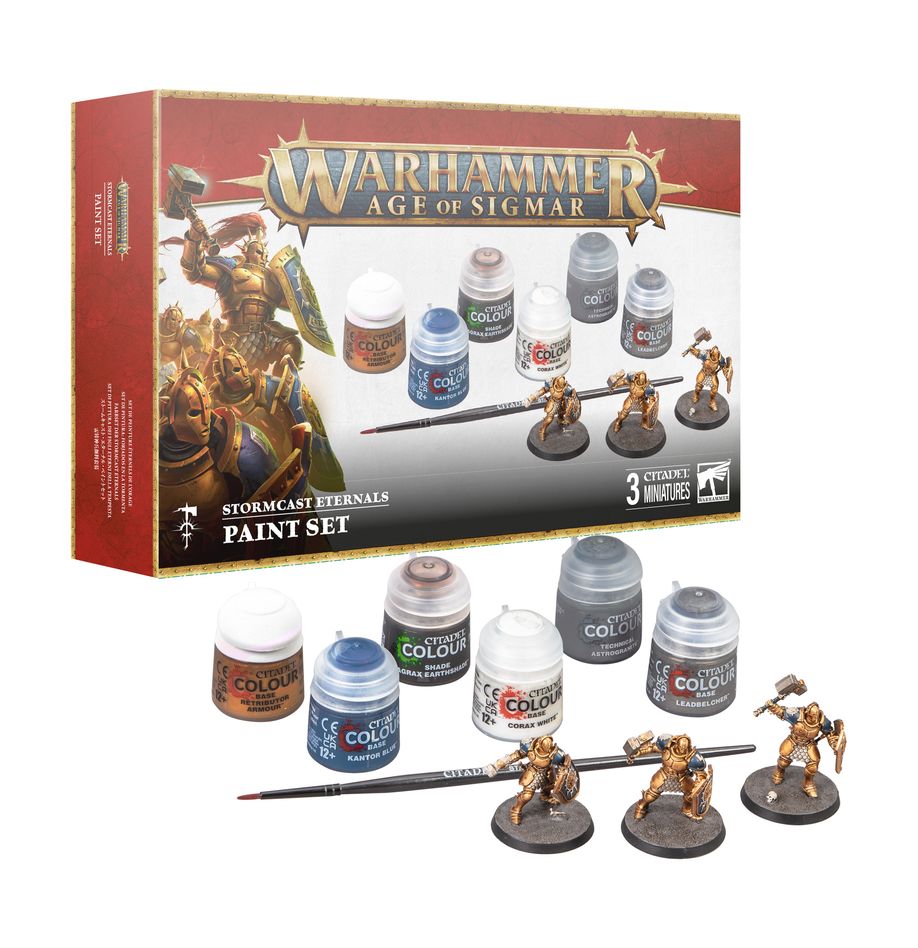 西格玛时代：Stormcast Eternals Vindictors + 油漆套装