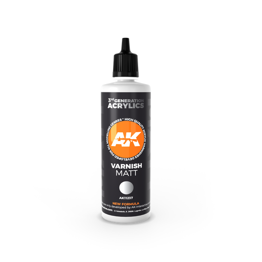 AK Interactive 3G 哑光清漆 100ml