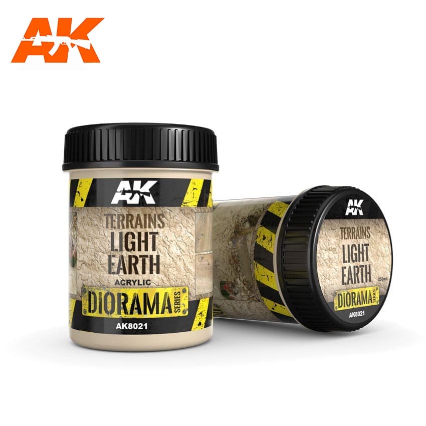 AK Interactive Terrains Light Earth - 250ml