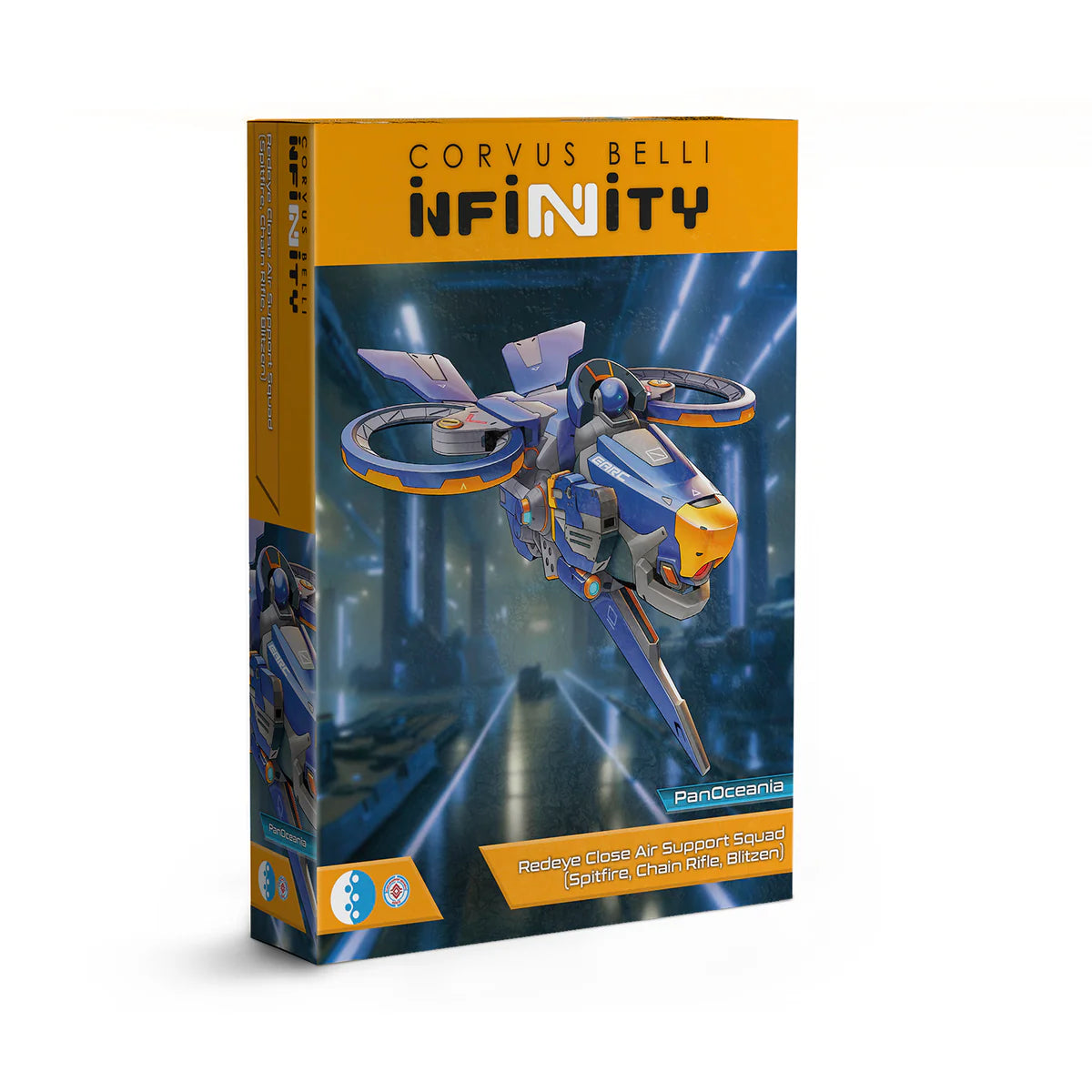 [Pre-order][Available May, 2025] Infinity: PanOceania - Redeye (Spitfire, Chain Rifle, Blitzen)