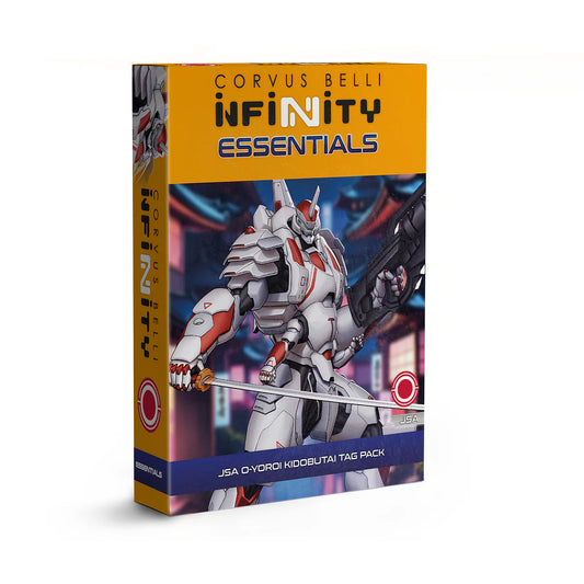 [Pre-order][Available May, 2025] Infinity Essentials: JSA - O-Yoroi Kidobutai TAG Pack