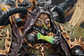 JoyToy:  Mortarion， Daemon Primarch of Nurgle with Ancient weapons‘The Lantern' and ‘Silence'