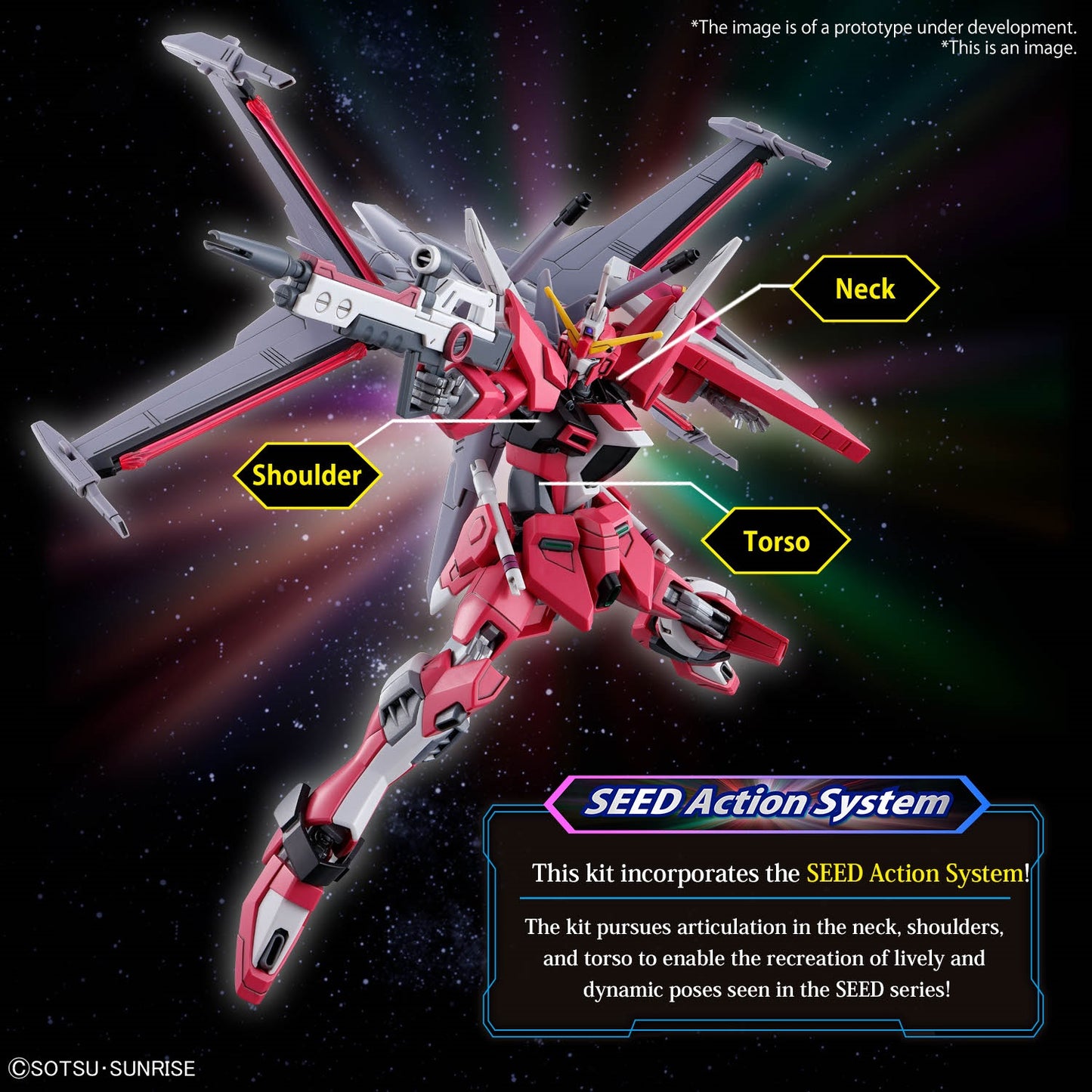HG 1/144 Infinite Justice Gundam Type II "Mobile Suit Gundam: Seed Freedom" [Pre-order. ETA: August, 2024]