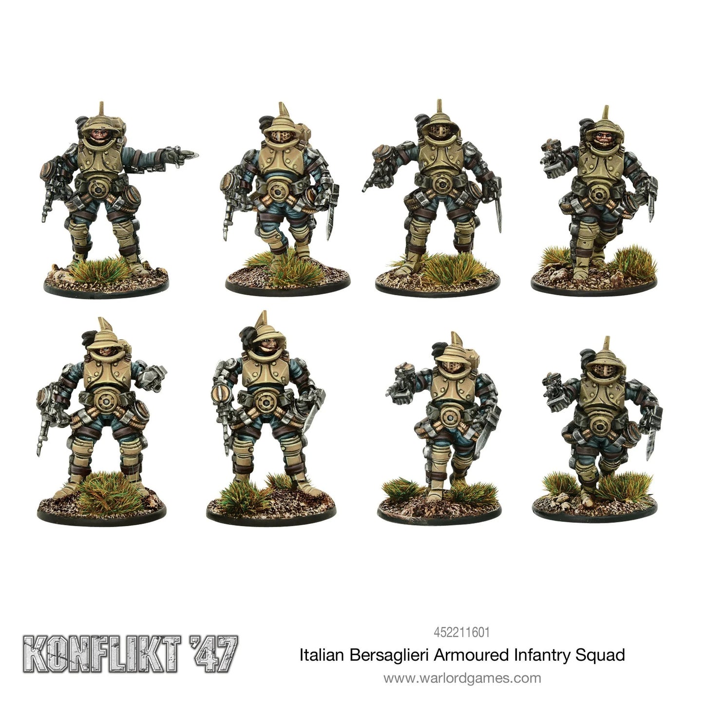 Konflikt '47:  Italian Bersaglieri Armoured Infantry Squad