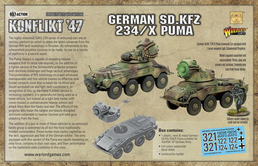 Konflikt '47 - Axis Sd.Kfz 234/X Puma