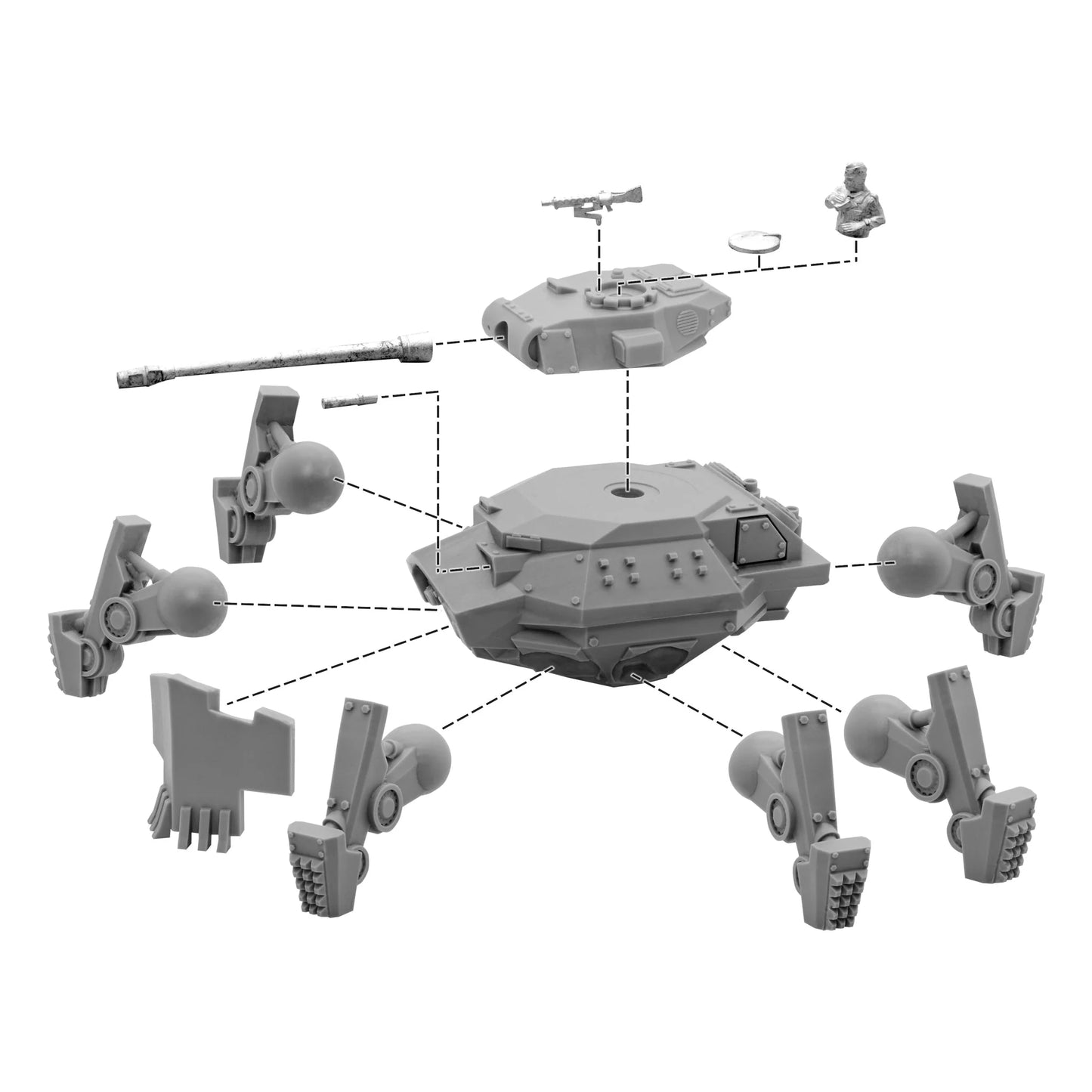Konflikt '47 -  Wotan Heavy Panzermech