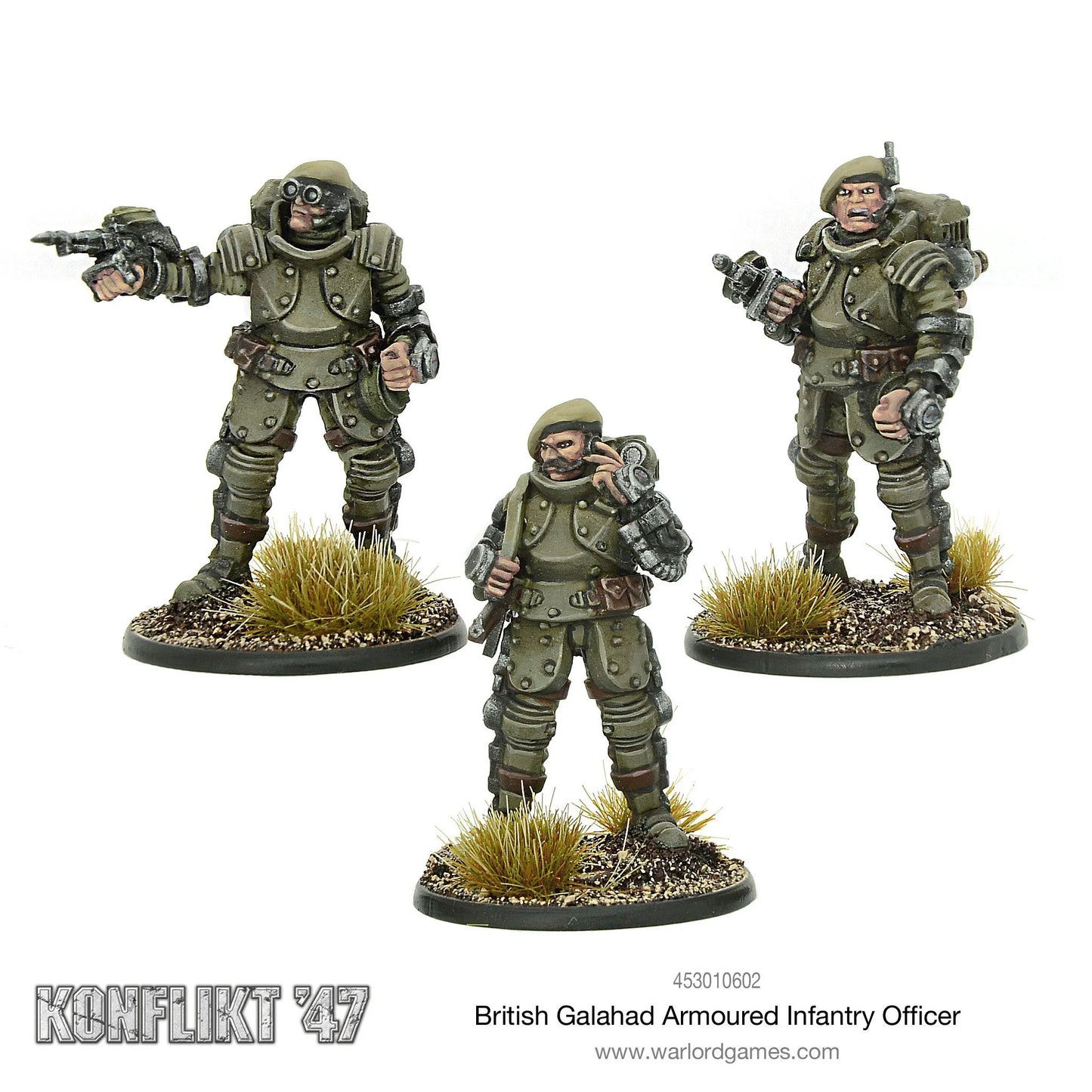Konflikt '47: British Commonwealth- Galahad Armoured Infantry Officer