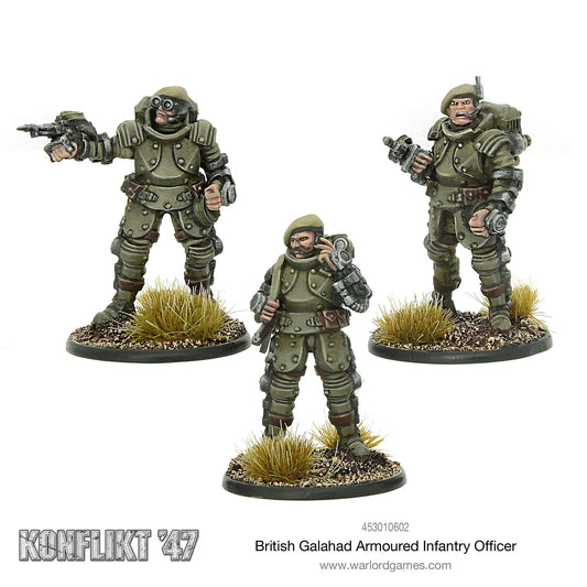 Konflikt '47: British Commonwealth- Galahad Armoured Infantry Officer