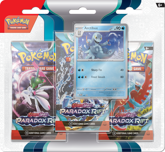 Pokémon TCG: Scarlet & Violet-Paradox Rift 3-Pack Blister