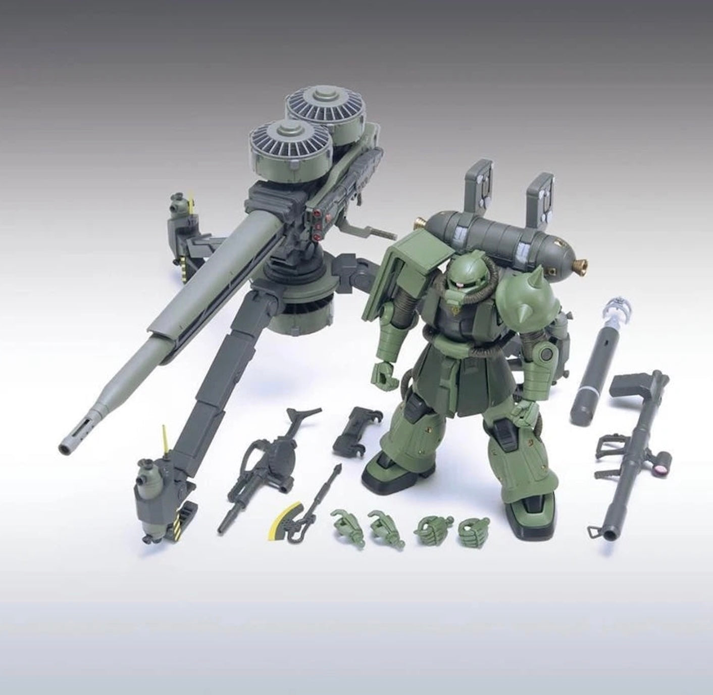 HG 1/144 MS-06CK 渣古半加农炮