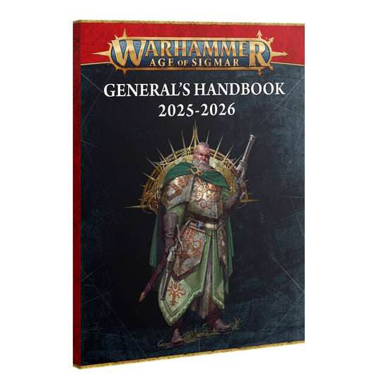 Warhammer Age of Sigmar: General's Handbook 2025-2026 [Pre-order][Available 06/14/2025]
