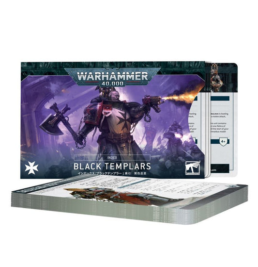 Warhammer 40000: Index Card - Black Templar