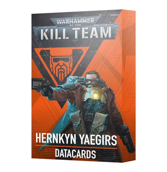 Kill Team Datacards: Hernkyn Yaegirs [Preorder. Available Oct. 5, 2024]