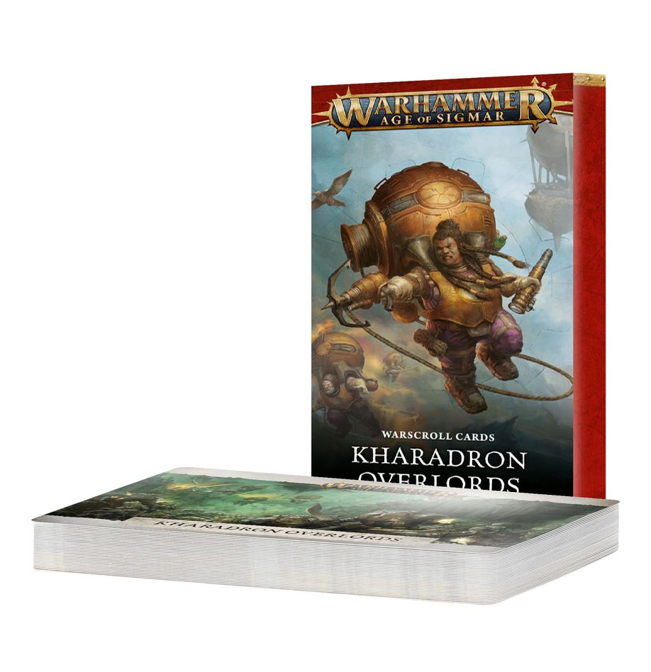 Warhammer Age of Sigmar: Kharadron Overlords Warscroll Cards