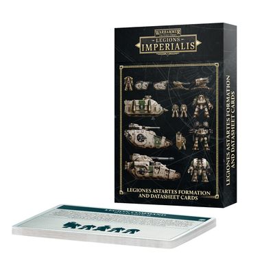 Legions Imperialis: Legions Astartes Formation & Data Sheet Cards
