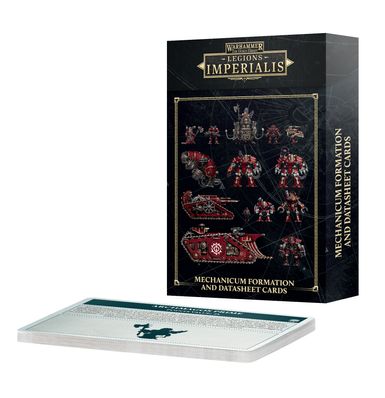 Legions Imperialis: Mechanicum Formation & Data Sheet Cards