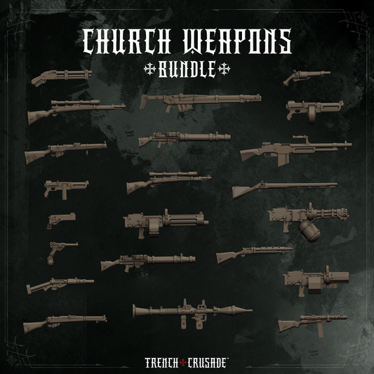 Trench Crusade: Church Weapons