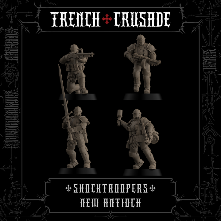 Trench Crusade: New Antioch - Shocktroopers