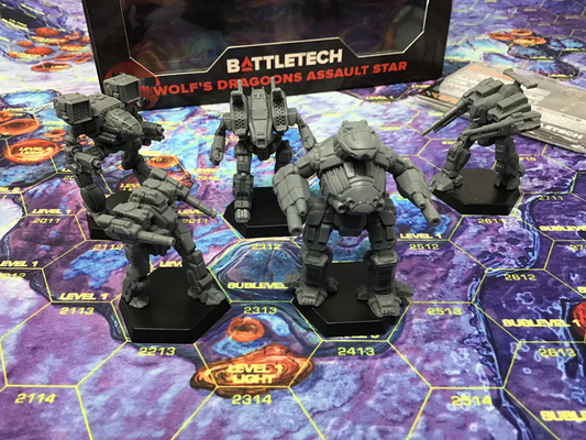Battletech: Forcepack Wolf's Dragoons Assault Star