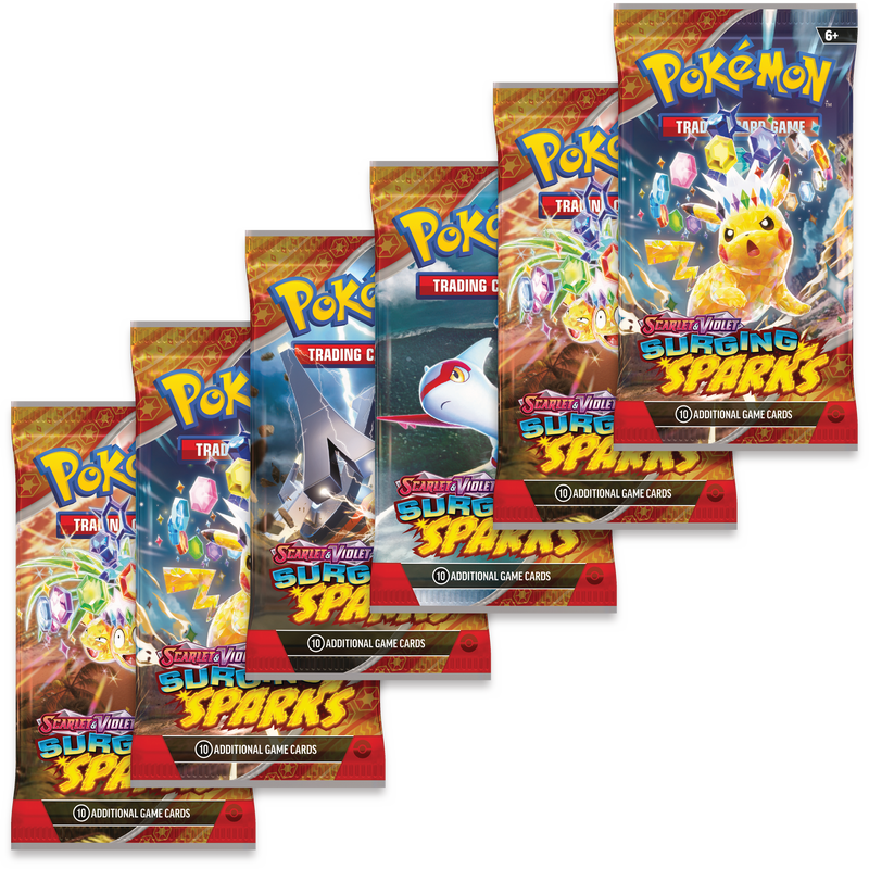 Pokémon TCG: SV8 Surging Sparks Booster Bundle