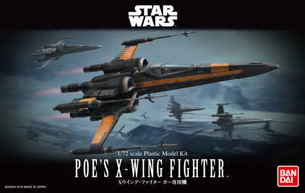 Bandai Star Wars: 1/72 Poe's X-Wing Fighter