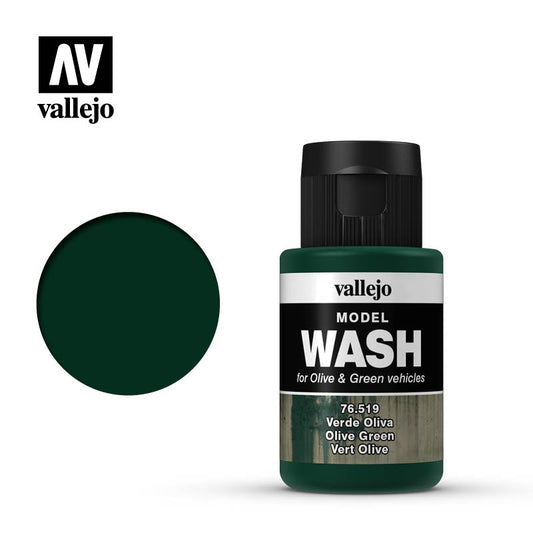 Vallejo Olive Green Wash (35ml)