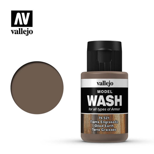 Vallejo Oiled Earth Wash (35ml)