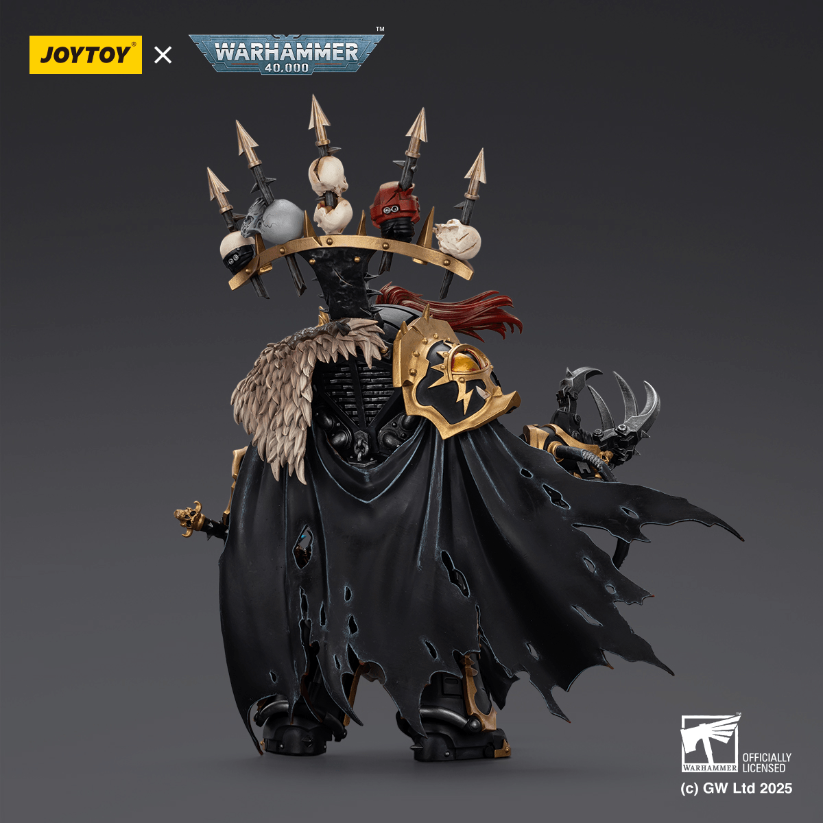 JoyToy:  Black Legion Abaddon the Despoiler with Drach'nyen and the Talon of Horus