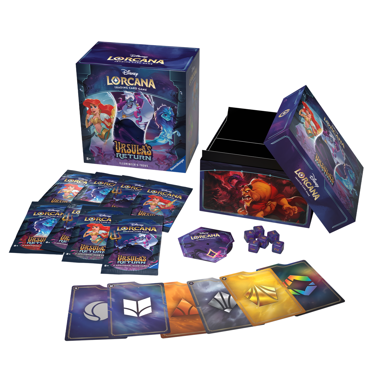 Disney: Lorcana - Ursula's Return Illumineer's Trove [Pre-order. Available May 17, 2024]