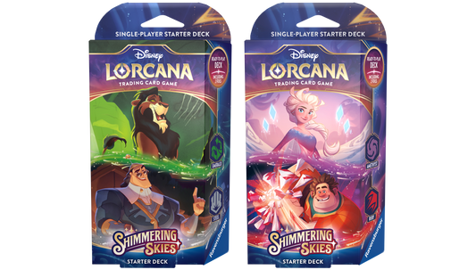 Disney Lorcana: Shimmering Skies Starter Decks