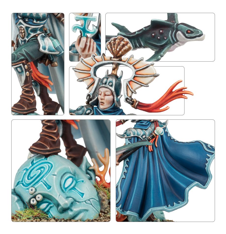 Warhammer Age of Sigmar: Idoneth Deepkin - Isharannn Tidecaster