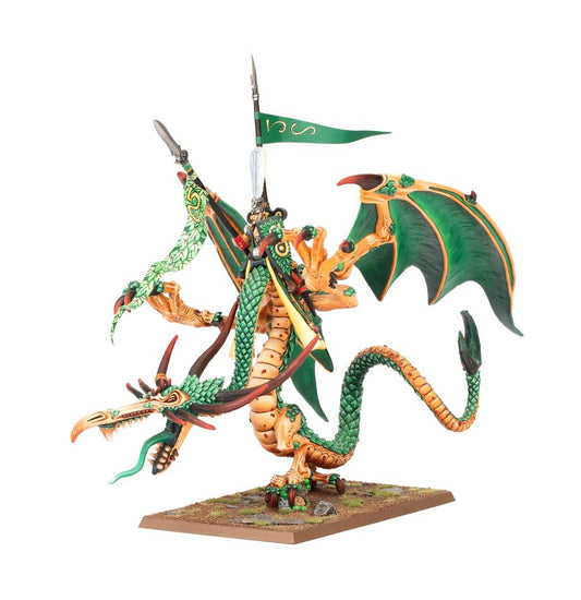 Warhammer Old World: Wood Elf Realms - Noble of Forest Dragon (GW Online Exclusive)