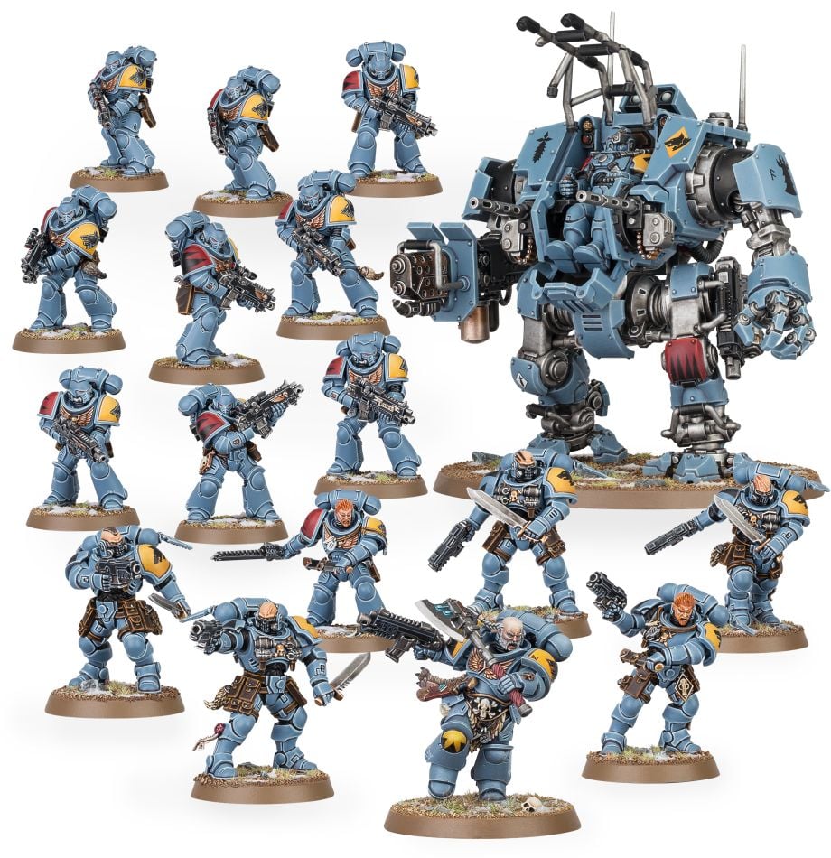 Warhammer 40000: Combat Patrol - Space Wolves