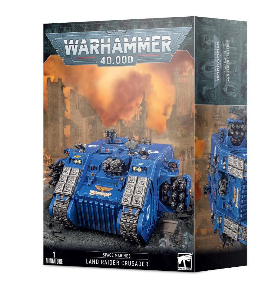 Warhammer 40000: Space Marines Landraider Crusader