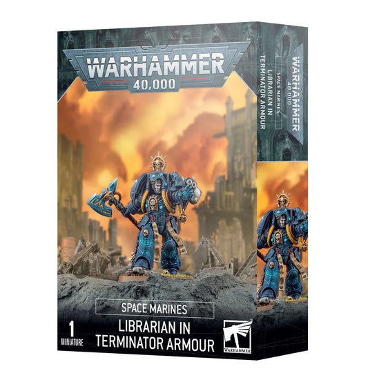 Warhammer 40000: Space Marine Librarian in Terminator Armour