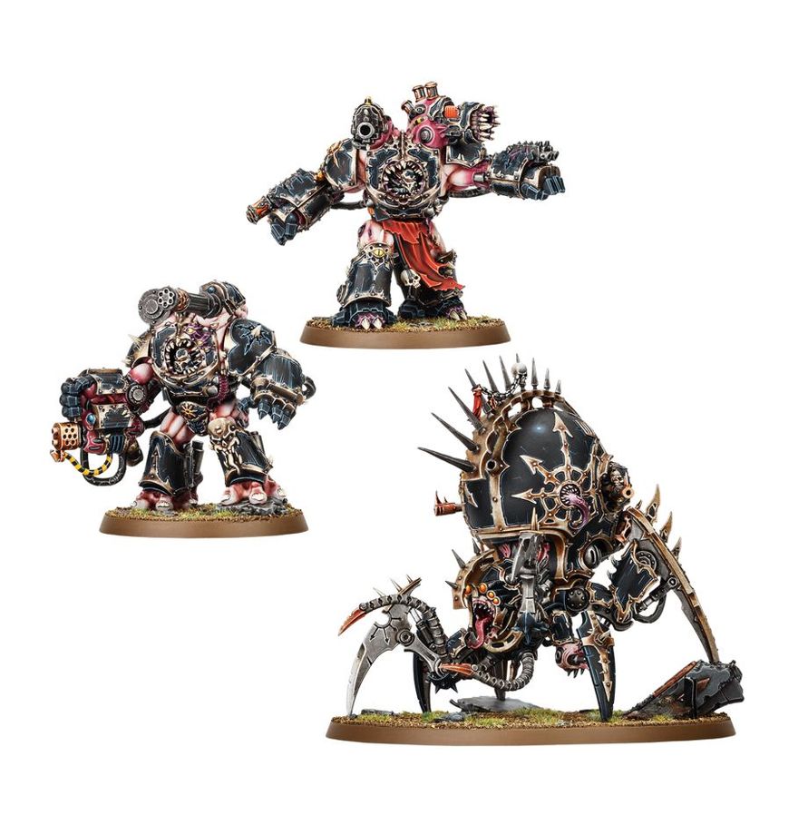 Warhammer 40k: Chaos Space Marines - Venomcrawler and Obliterators