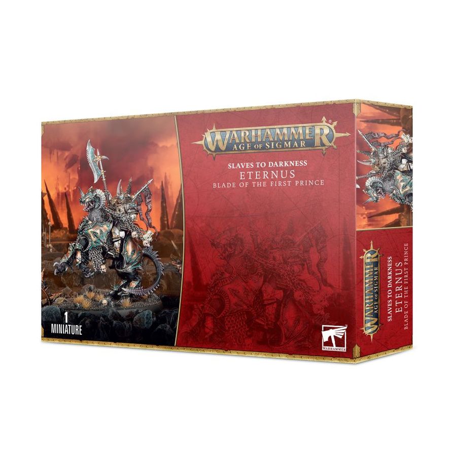 Warhammer Age of Sigmar: Chaos Lord on Daemonic Mount