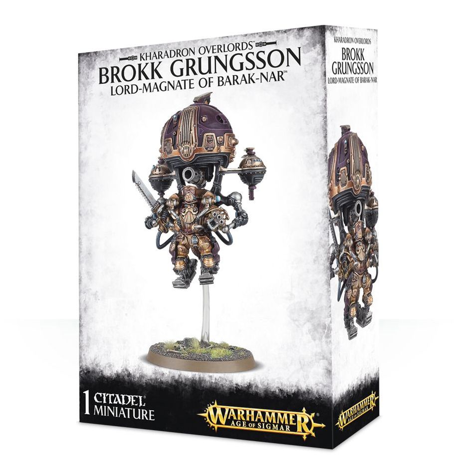 Warhammer Age of Sigmar: Kharadron Overlords - Brokk Grungsson, Lord-Magnate of Barak-Nar