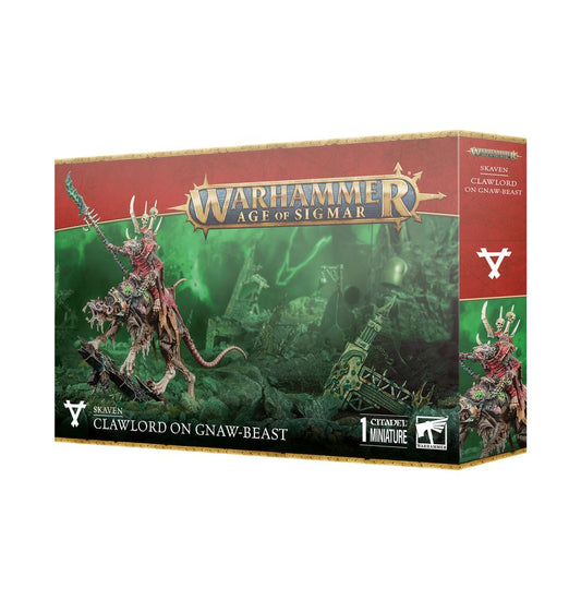 Warhammer Age of Sigmar: Skaven - Clawlord on Gnaw-beast (GW Online Exclusive)