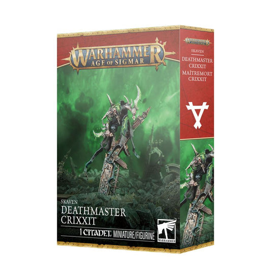 Age of Sigmar: Skaven - Deathmaster Crixxit [Pre-order][Available 7/4/2026]