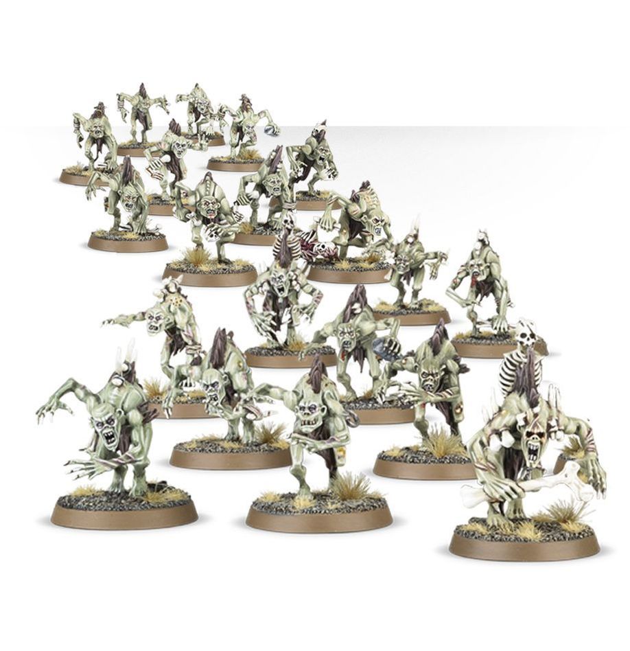 Warhammer Age of Sigmar: Crypt Ghouls