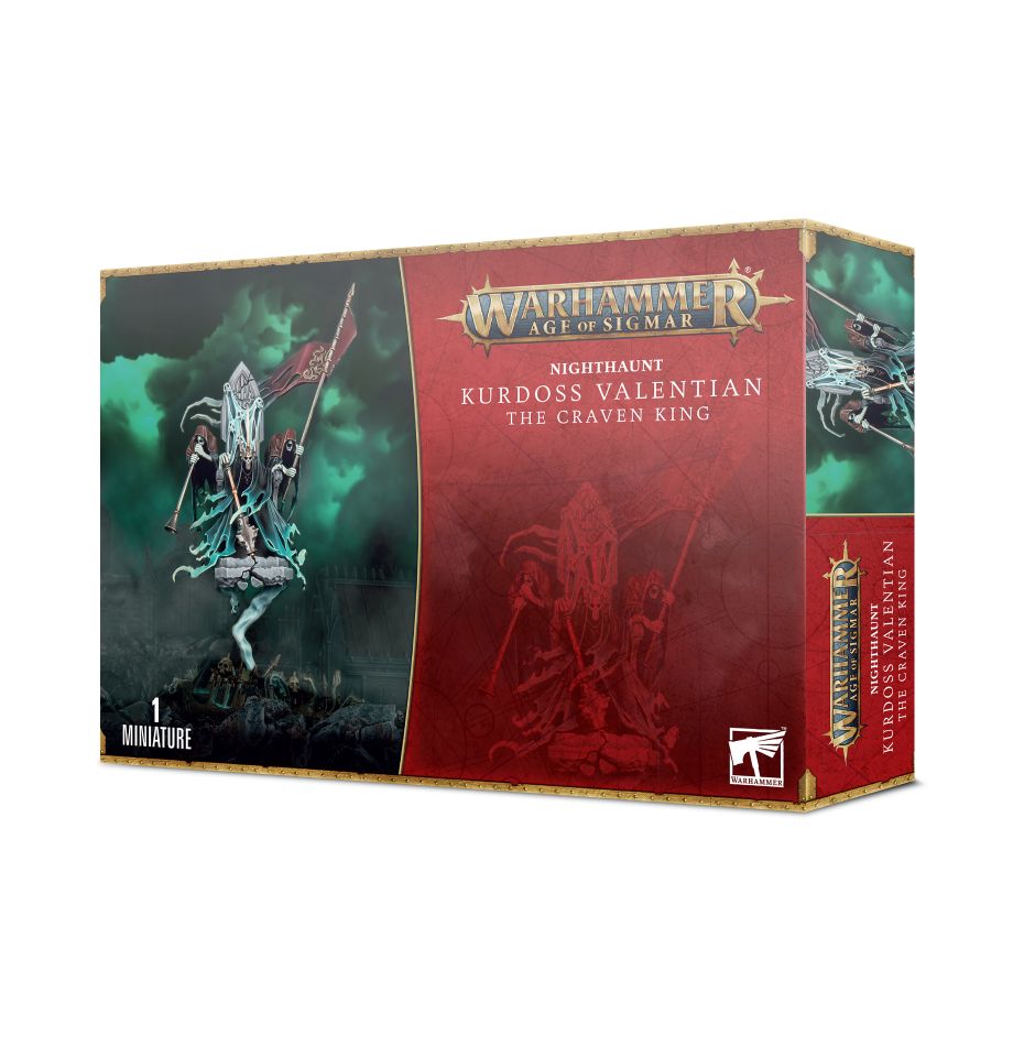 Warhammer Age of Sigmar: Nighthaunt - Kurdoss Valentian, The Craven King