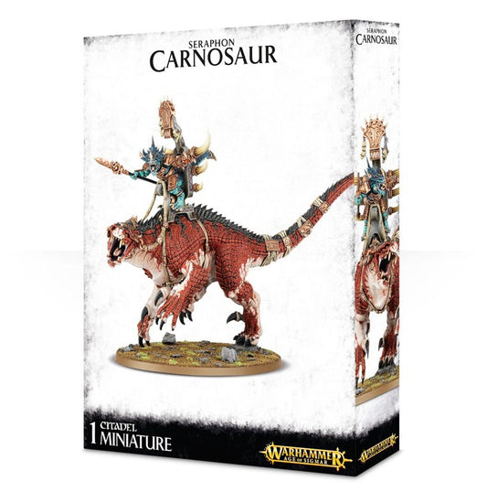 Age of Sigmar: Seraphon - Saurus Oldblood/Scar-Veteran on Carnosaur -or- Skink Oracle on Troglodon