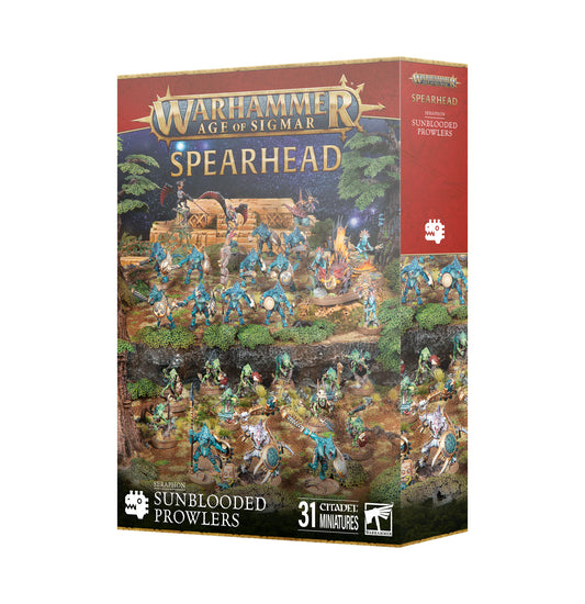 Warhammer Age of Sigmar: Spearhead Seraphon - Sunblooded Prowlers