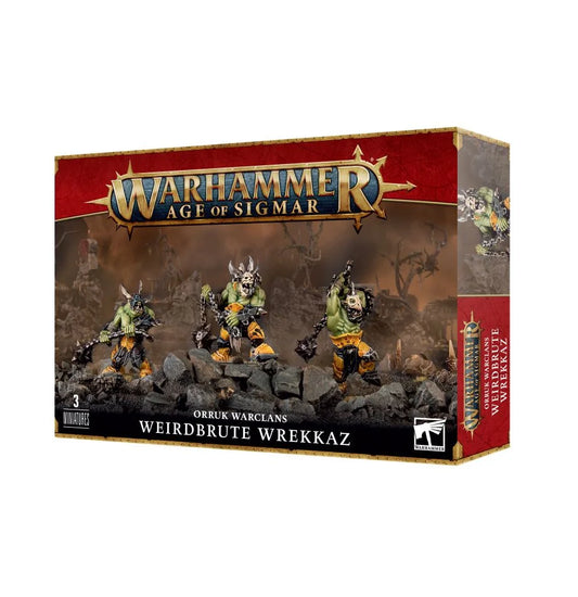 Warhammer Age of Sigmar: Orruk Weirdbrute Wrekkaz/Brute Ragerz