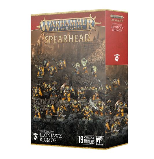 Warhammer Age of Sigmar: Spearhead - Orruk Warclans - Ironjawz Bigmob
