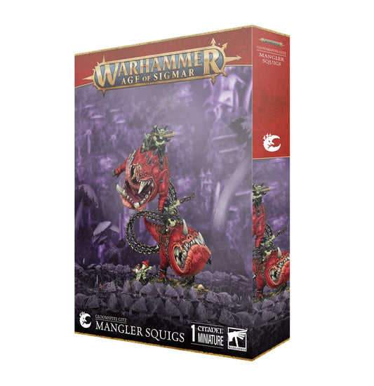Age of Sigmar: Gloomspite Gitz - Loon Boss on Mangler Squigs