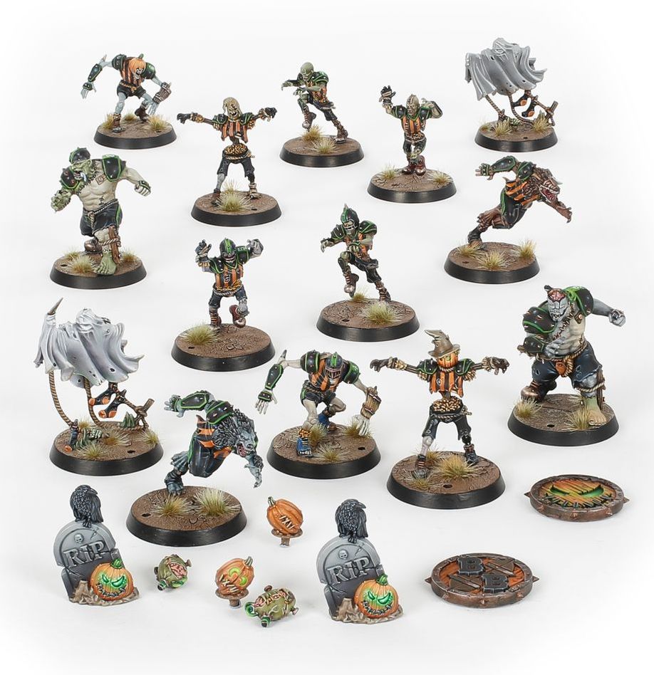 Necromantic Horror Blood Bowl Team – The Wolfenburg Crypt-stealers