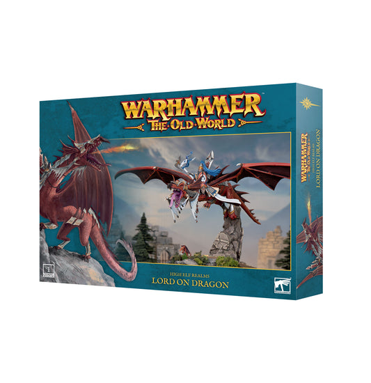 Warhammer Old World: High Elf Realms - Lord on Dragon